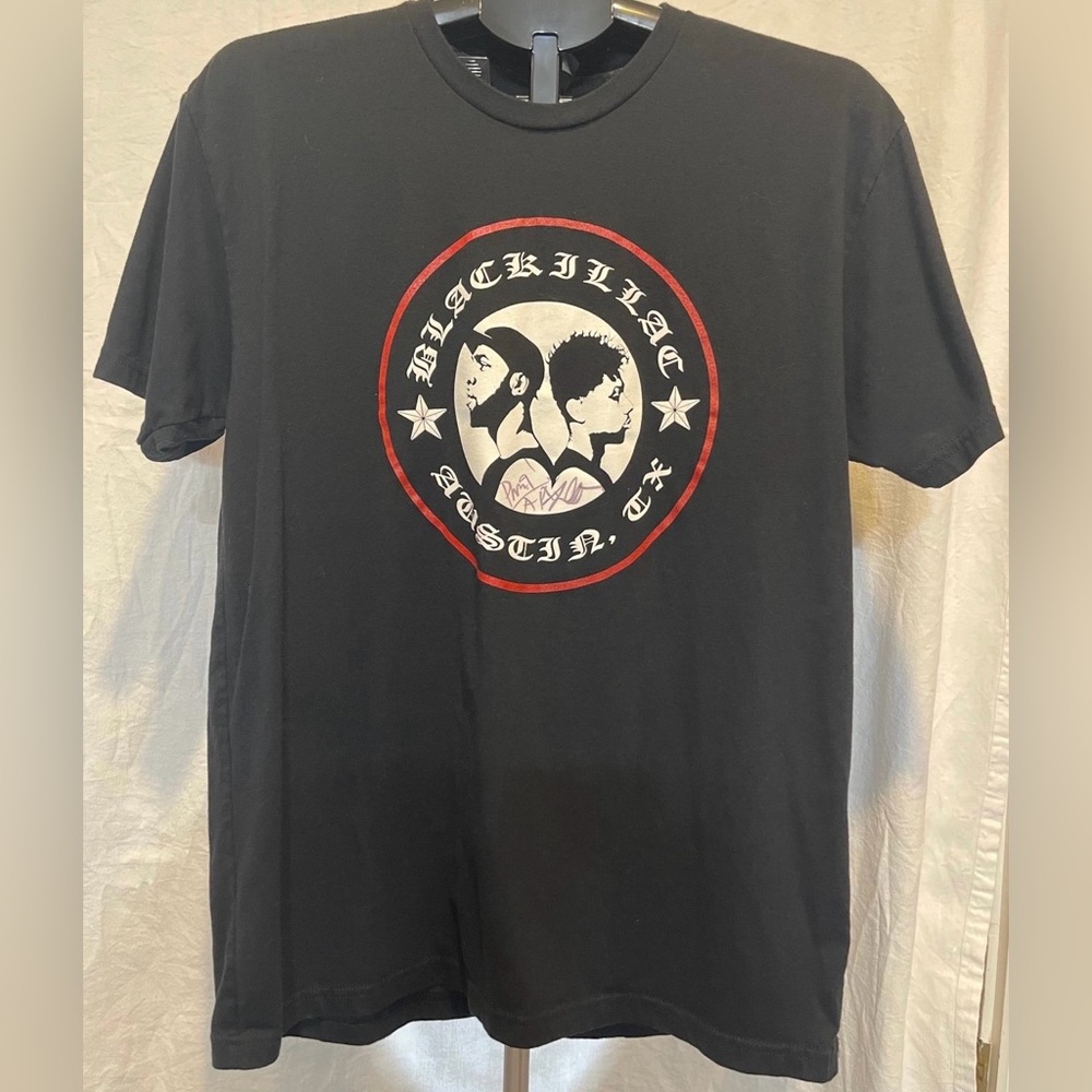 Blackillac Austin TX Men’s Black T Shirt Large Pre-Owned
